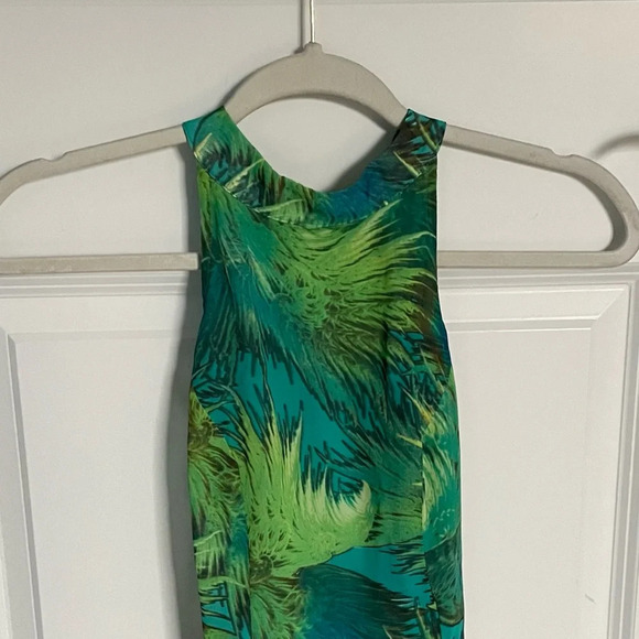 Lulus Tropic of Discussion Green Tropical Print Maxi Dress - 29835 - Picture 4 of 16